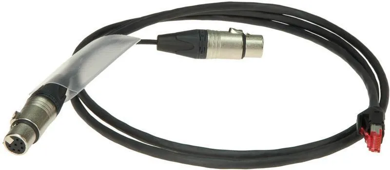 Klotz HD-PowerLink kabel, XLR 7p, RJ45, XLR 3p, 2m