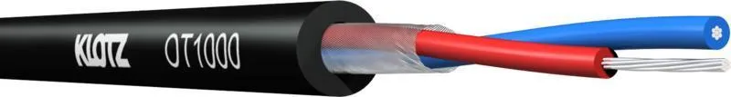 Klotz OminiTRANS patch kabel AES/EBU 2 x 0,15 mm² - PVC - 50m