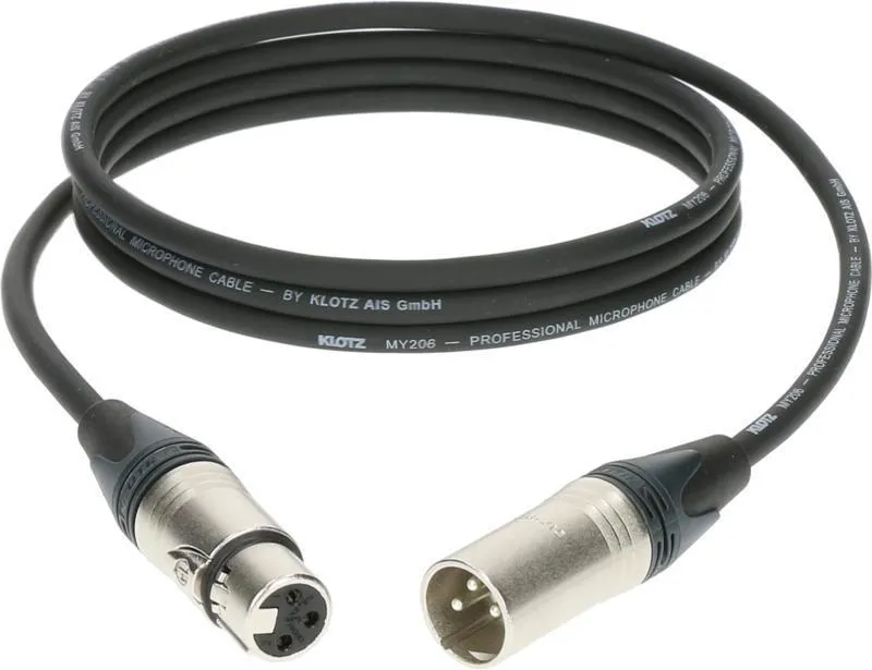 Klotz mikrofonní kabel XLR 3p Neutrik konektory, 20m