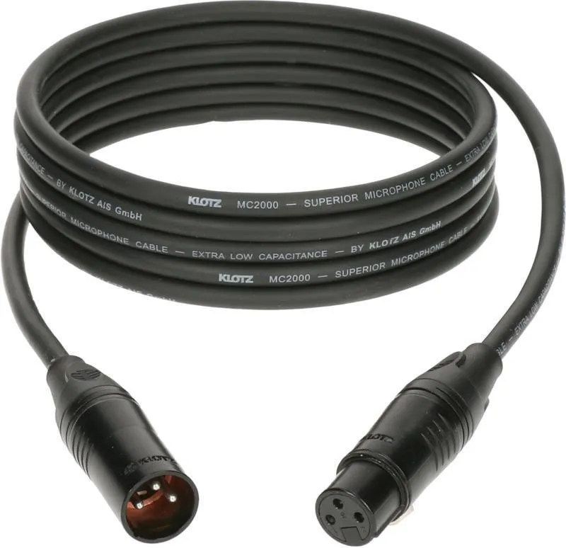 Klotz IM mikrofonní kabel XLR-XLR, silný vnější plášť, Klotz XLR - 20m