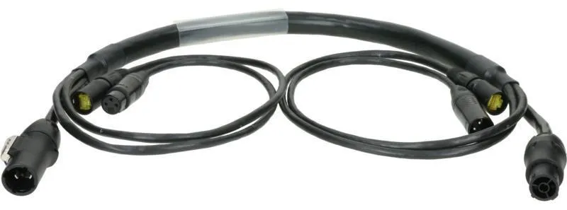 Klotz hybrid patch kabel Adamson CS10 etherCON + XLR 3p + powerCON TRUE1 - 0,75m