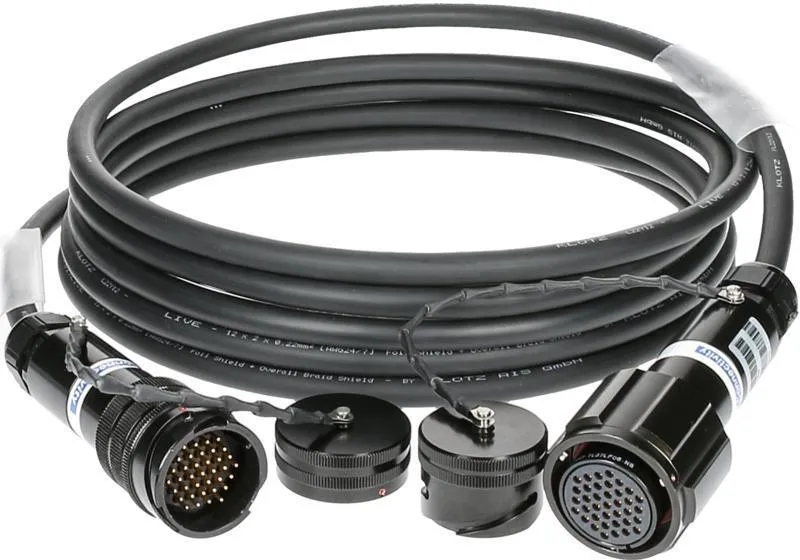Klotz RMP kabel 12 kanál, digitální, PVC, 100m