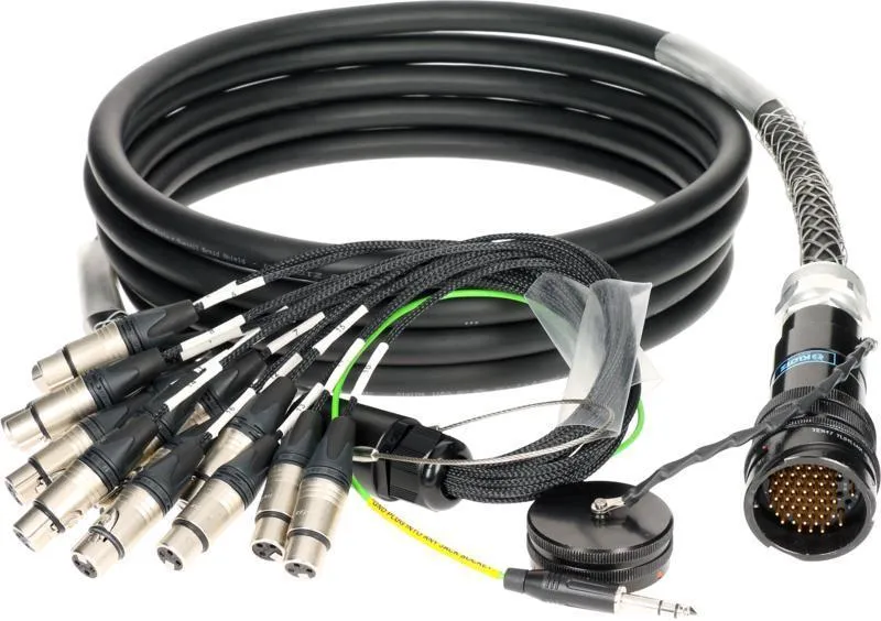 Klotz RMP-16 XLR kabel, 16 kanálů, digitální fanout, PVC, 3m