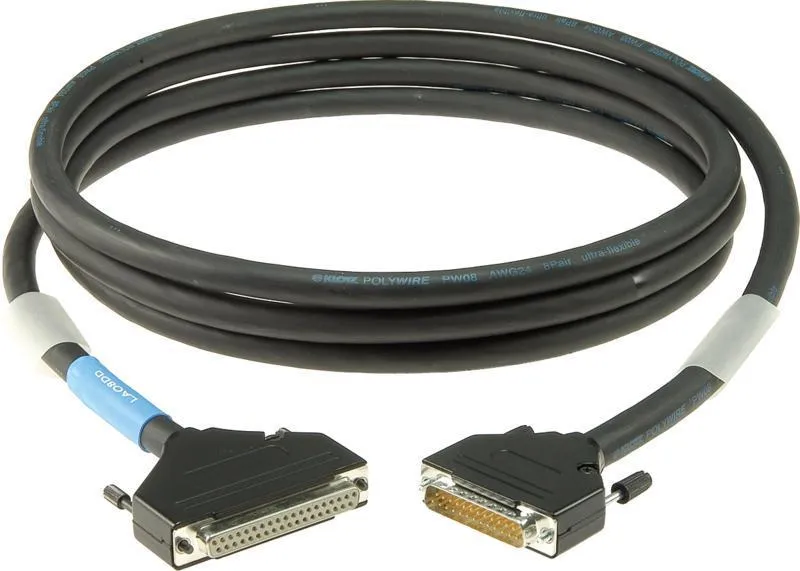 Klotz D-Sub kabel 37p samice - 25p samec 8 kanálový analogový - OUT - symetrický - 2m