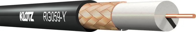 Klotz koaxiální kabel RG59B/U PVC - 50m