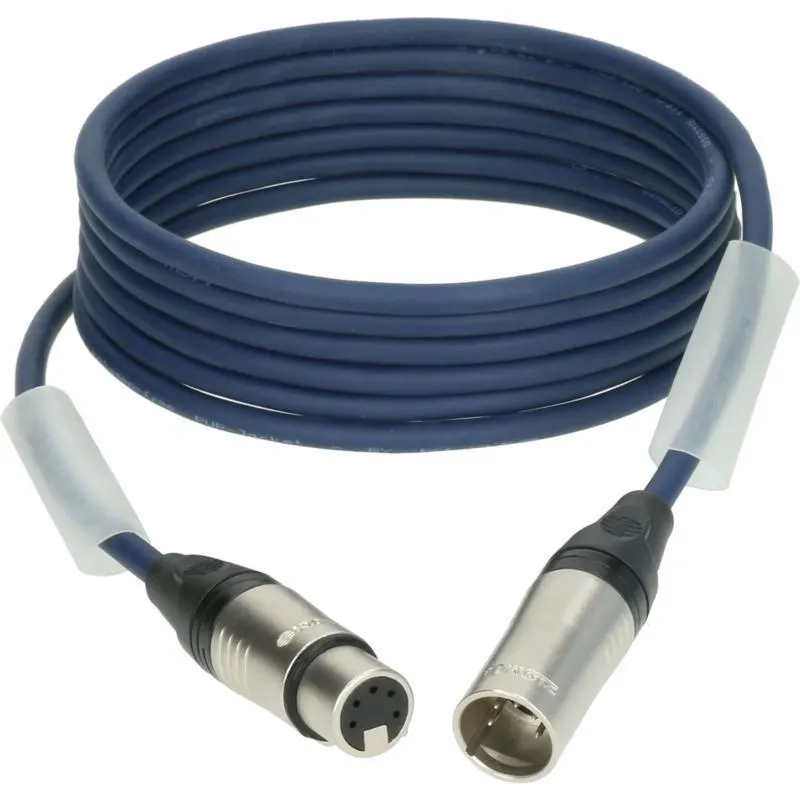 Klotz DMX kabel, dvojité stínění, XLR 5p, 1,5m