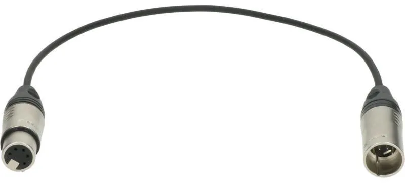 Klotz patch kabel, DMX, XLR 5p, 0,8m
