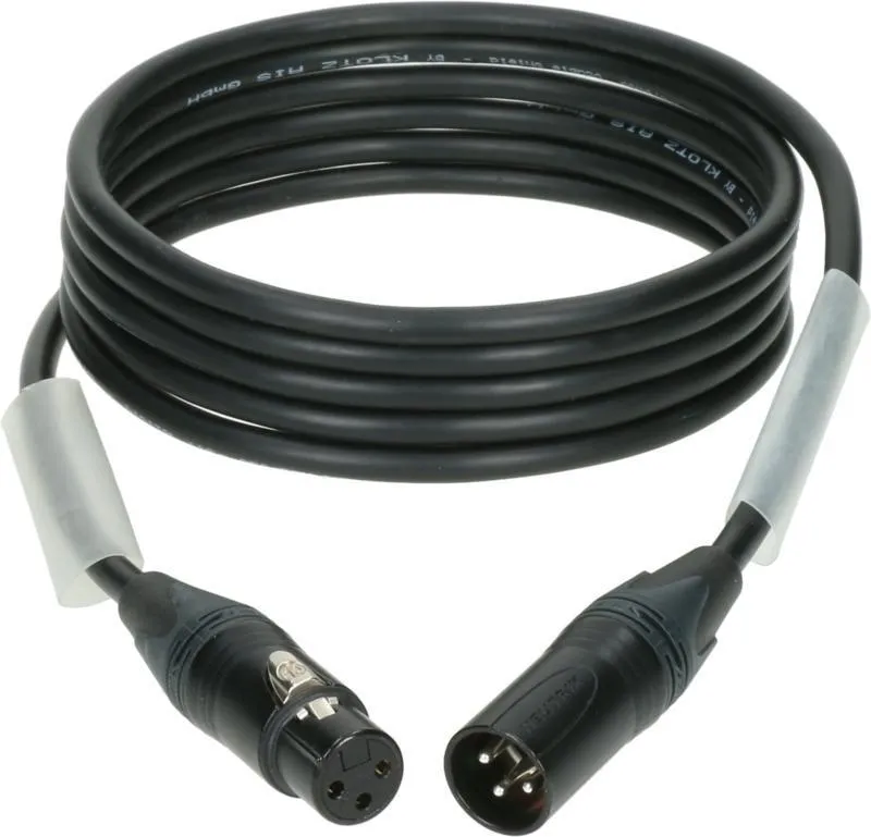 Klotz kabel AES a DMX, nízká ztráta, XLR 3p, Neutrik, 1,5m