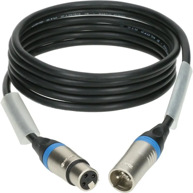 Klotz kabel nízká ztráta AES a DMX, XLR 3p nikel, 2m