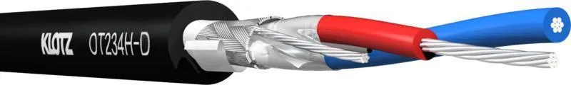 Klotz kabel AES/EBU (DMX) nízká ztráta 2 x 0,34 mm² - FRNC - DCA - 100m