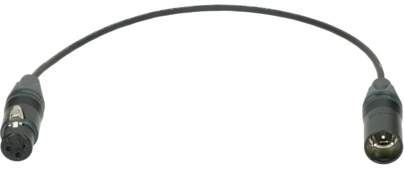 Klotz kabel AES a DMX, XLR 3p, Neutrik konektor, 0,2m