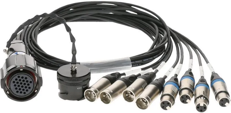 Klotz OT1000 - RMP 25p matka - 4x XLR 3p matka / 4x XLR 3p samec - 1,2m