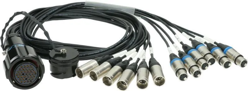 Klotz OT1000 - RMP 37p matka - 6x XLR 5p matka / 6x XLR 5p otec 12-cs. - DMX rozbočovač - PVC - 1,2m