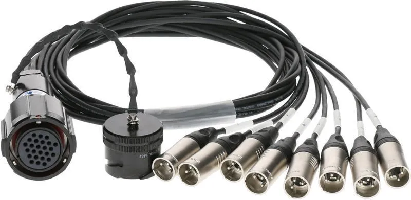 Klotz kabel RMP 25p matka - 8x XLR 3p samec - digitální fanout - PVC - 1,2m