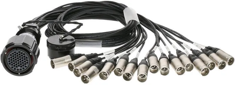 Klotz kabel RMP 54p matka - 16x XLR samec, digitální fanout, PVC, 1,2m