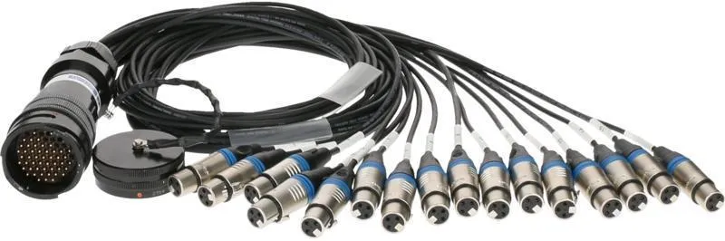 Klotz RMP-16 XLR kabel, digitální fanout, PVC, 1,2m