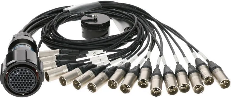 Klotz kabel RMP 54p XLR 16x, digitální fanout, PVC, 1,2m