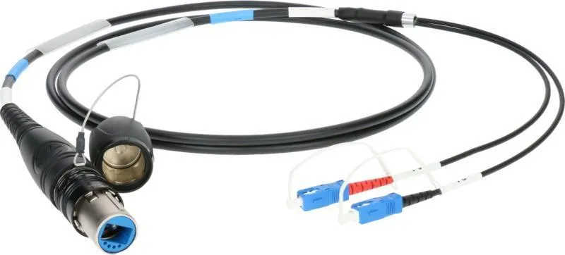 Klotz optický kabel opticalCON DUO - 2x SC/UPC, single-mode OS2, 1m