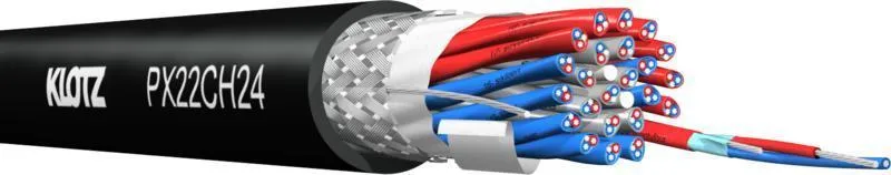 Klotz kabel, kompaktní, odolný proti ohni, 4 x 2 x 0,22 mm², 20m