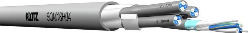 Klotz StarQuad pro audio kabel 4 x 4 x 0,18 mm² - FRNC - 50m