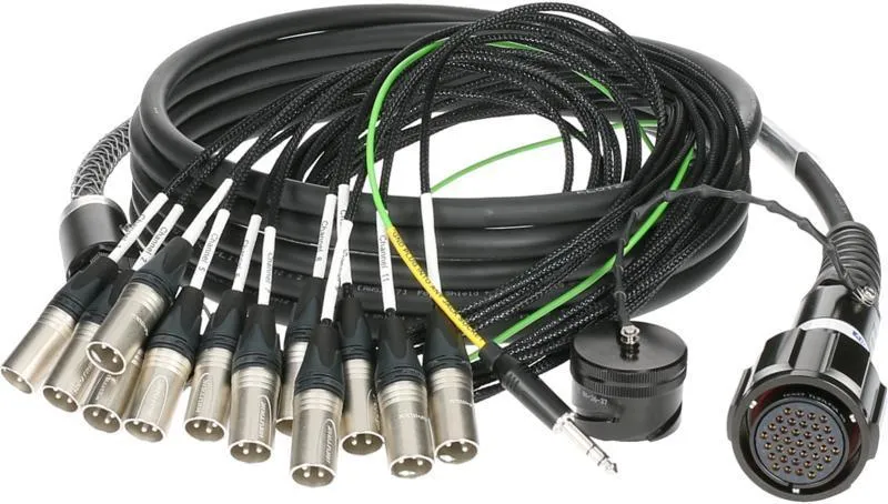 Klotz PolyLIVE RMP 37p matka 12x XLR samec analogový fanout PVC 30m