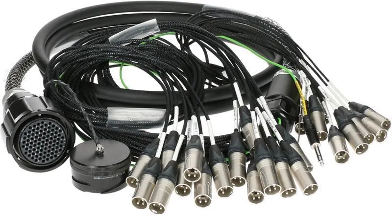 Klotz kabel - RMP 85p XLR 24x, analogový fanout, PVC, 10m