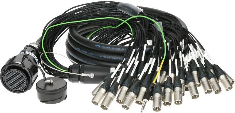 Klotz PolyLIVE RMP 150p matka 32x XLR samec, analogový fanout, PVC, 3m