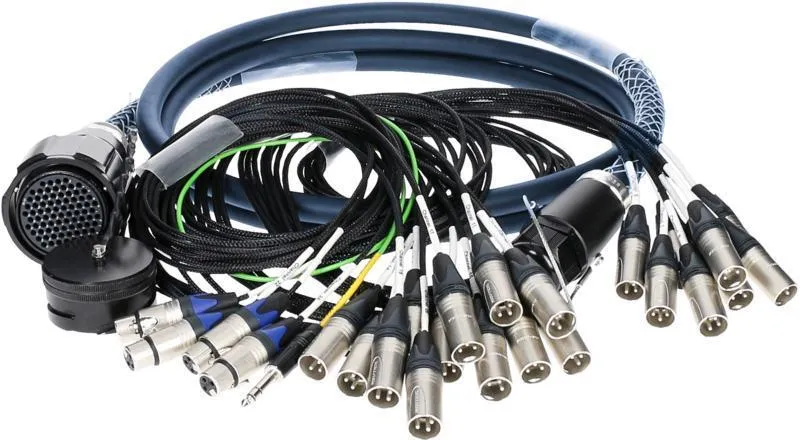 Klotz RMP-24 XLR kabel - 20x XLR samec, 4x XLR samice, 3m