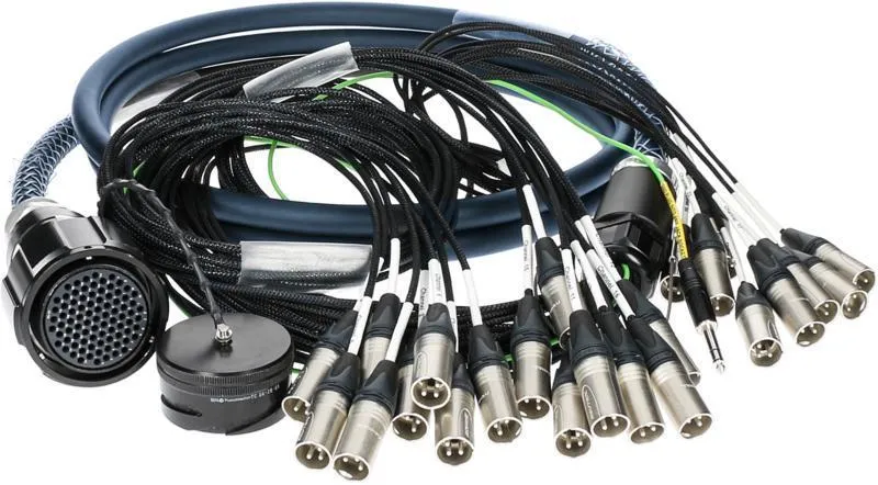 Klotz RMP-24 XLR kabel - 24x XLR samec, 6m, PUR