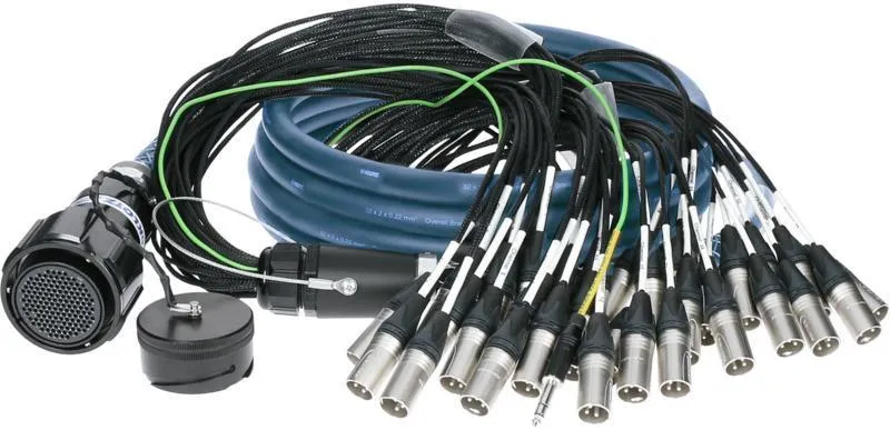 Klotz RMP-32 XLR kabel - 32x XLR, analogový fanout, PUR, 20m