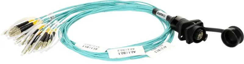 Klotz SmartBeam-LC kabel 12x LC/UPC, multimode OM4, 2m