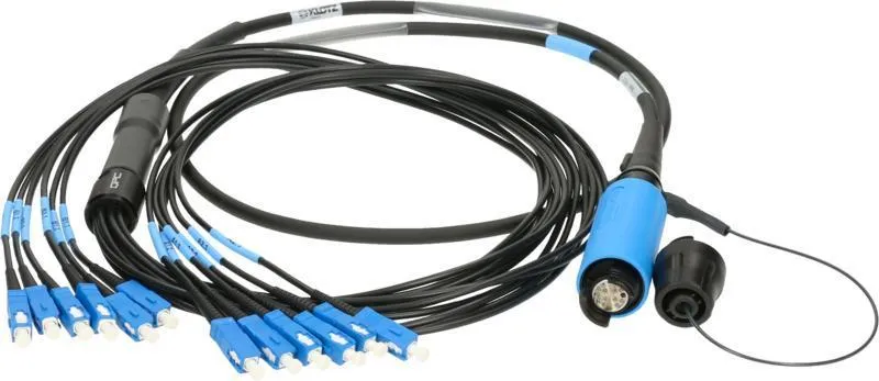 Klotz SmartBeam DODEKA 12 - 12x SC/UPC breakout kabel, single-mode OS2, 3m