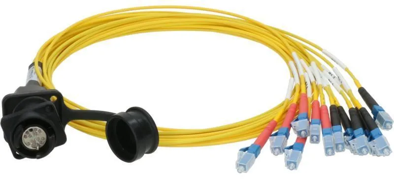 Klotz SmartBeam LC kabel - 12x LC/UPC, single-mode, 2m