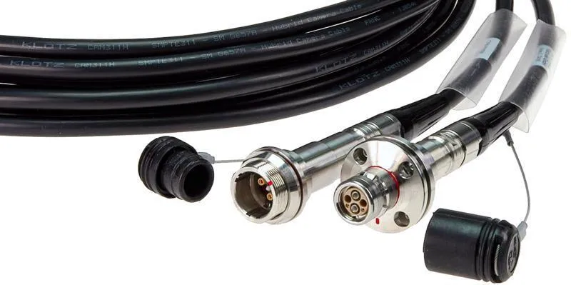 Klotz SMPTE kabel 311M pro montážní panel nebo nástěnnou zásuvku LEMO FMW - PEW - 650m