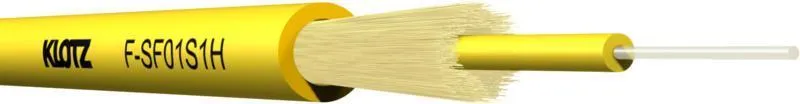 Klotz optický kabel SIMPLEX - I-V(ZN)H 1x OS2, vnitřní použití