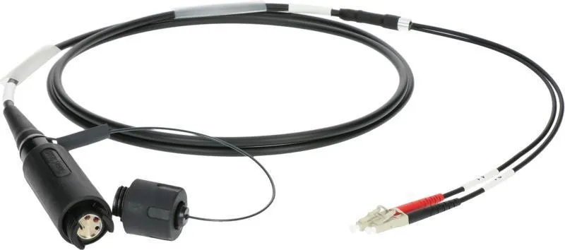 Klotz SmartBeam DUO - 2x LC/UPC breakout kabel, multimode OM4, 50m