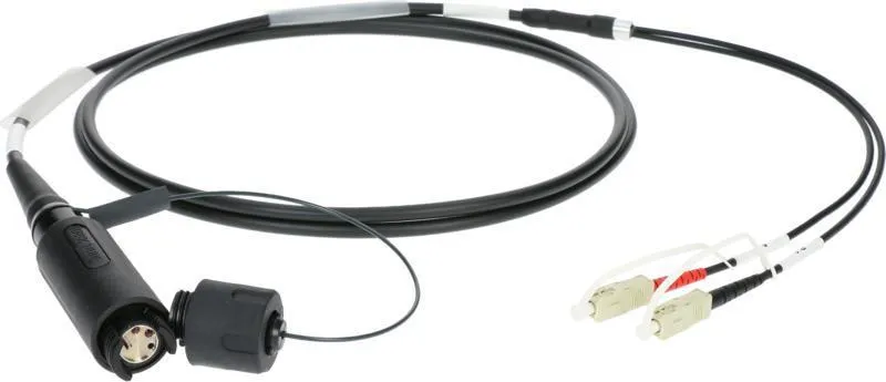 Klotz SmartBeam DUO - 2x SC/UPC breakout kabel, multimode OM4, 30m