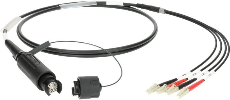 Klotz SmartBeam QUAD - 4x LC/UPC breakout kabel FiberLink - multimode OM4 - 50m