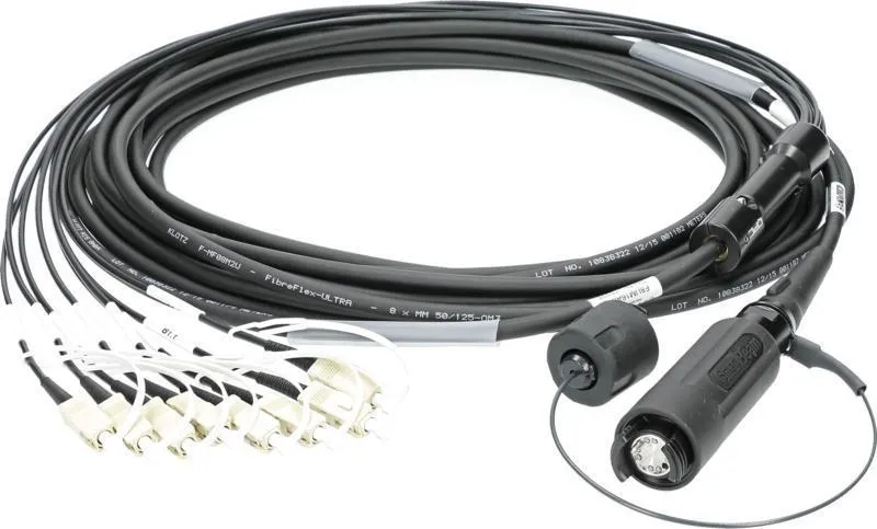 Klotz optický kabel SmartBeam OCTO - 8x SC/UPC, multimode OM4, 30m