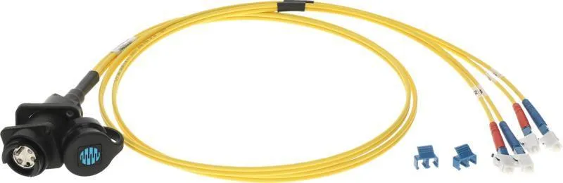 Klotz SmartBeam optický kabel QUAD na 4x LC/UPC - jednovidový - 1m