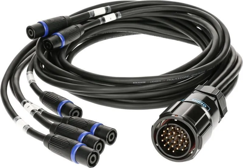 Klotz kabel - d&b adaptér PA-COM® 25p, 6 x speakON 4p