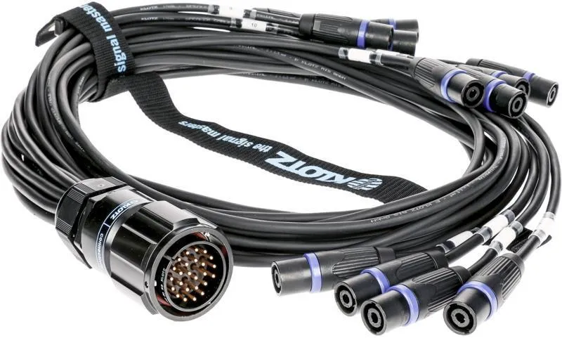 Klotz kabel d&b adaptér PA-COM® 25p, 12 x speakON 4p