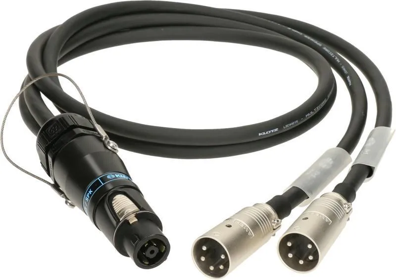 Klotz kabel hangspeakers speakON 8p, 2 x EP 5p, 1m