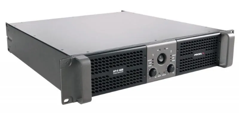 Proel Zesilovač 2x2300W/2 Ohm, třída H, S/N >80dB