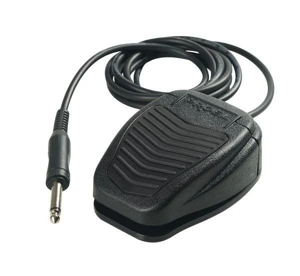 PROEL Pedál ON/OFF, zlatý 6,3 mm mono jack, 2 m kabel
