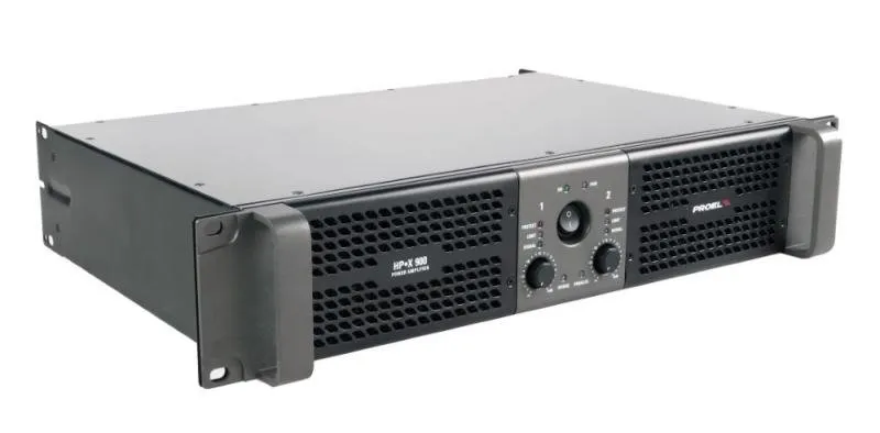 Proel Zesilovač 2x450W/2 Ohm, AB třída, S/N >85dB