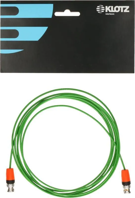 Klotz HD-SDI patch kabel - 1,5m, ultra tenký