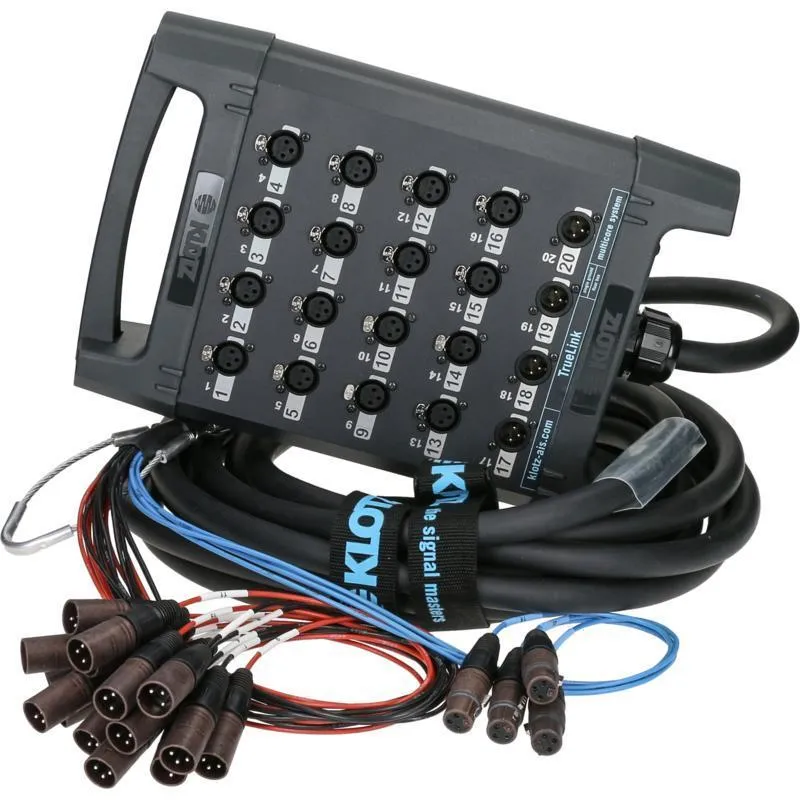 Klotz Stagebox 16/4 XLR 20 kanál, 30m