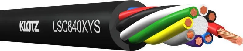 Klotz multicore reproduktorový kabel 8 x 4,0 mm² - PVC - 15m