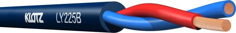 Klotz twinaxiální reproduktorový kabel 2 x 2,5 mm² - PVC - 200m